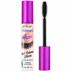 mascara prosa 4 en 1 maxi volumen silicon pestañina