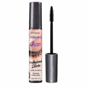 Mascara pestañina prosa 4 en 1 con cepillo de silicon